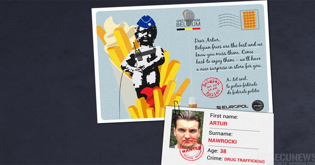 Europol traque les criminels les plus recherchés d'Europe avec des cartes postales