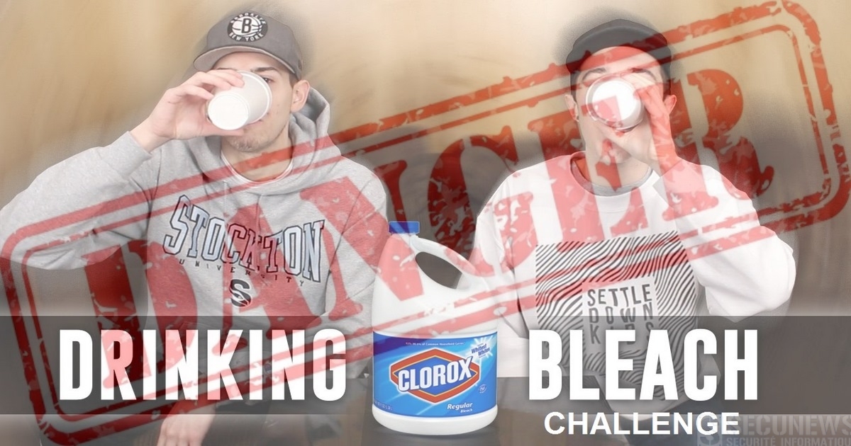 Le 'Bleach Challenge', le nouveau défi idiot a déjà fait une victime en Belgique