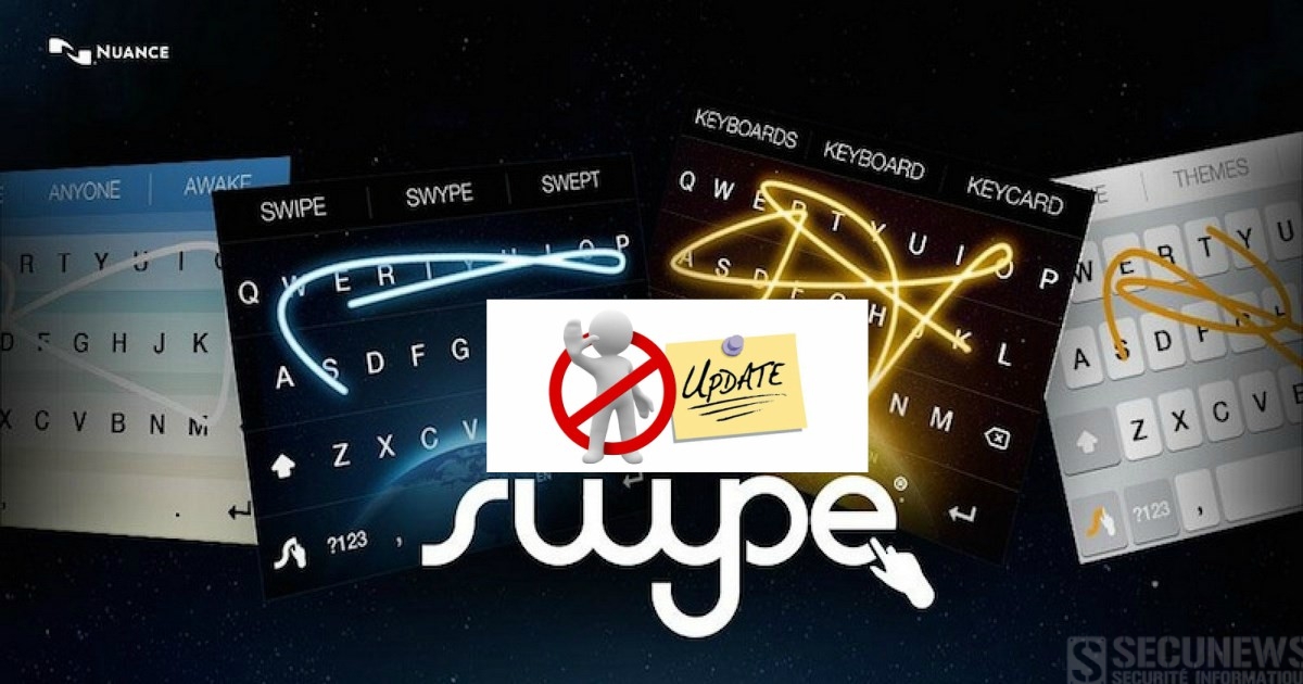 Swype, le très populaire clavier sur Android, ne sera plus mis à jour
