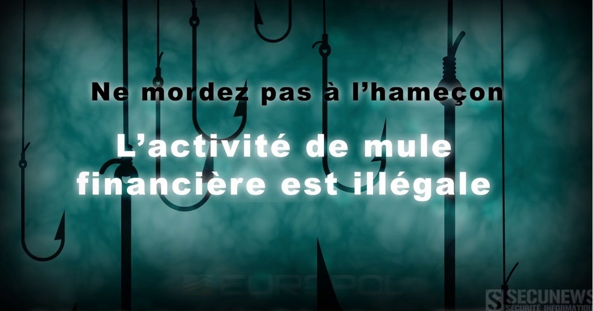 Nouveau type d'escroquerie sur les réseaux sociaux, les mules financières