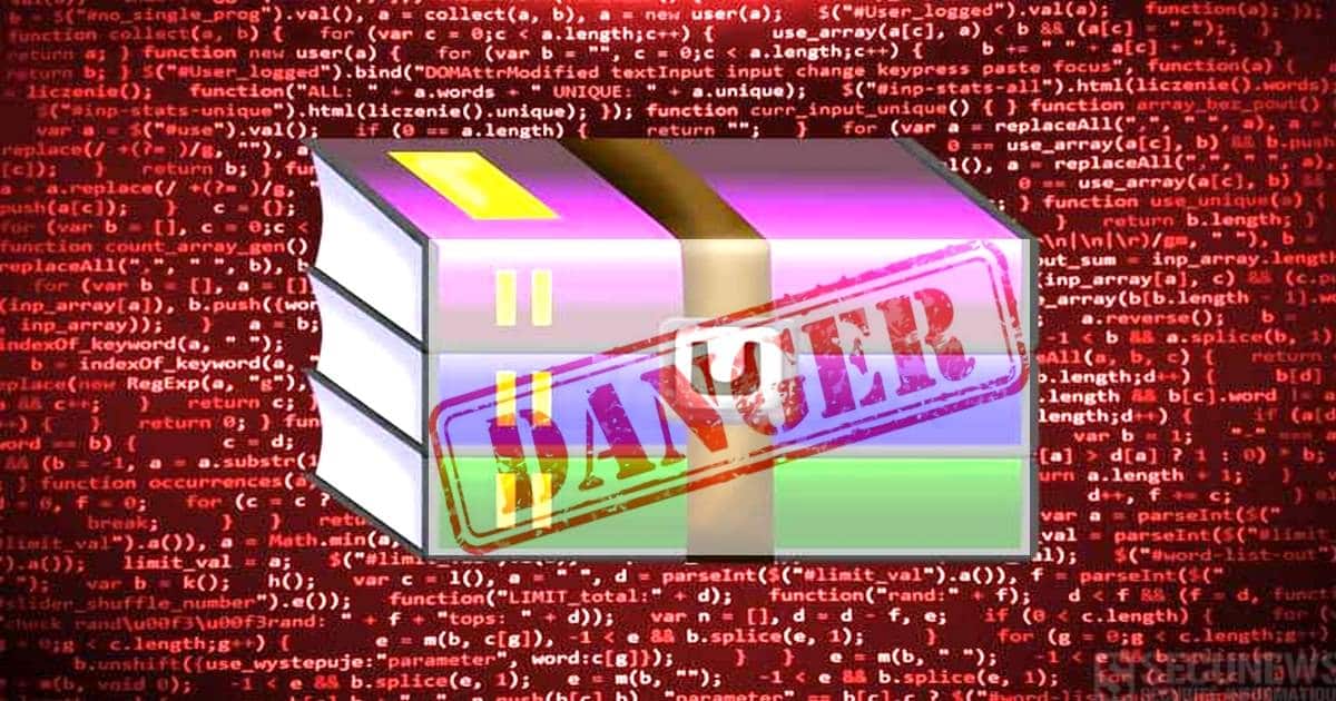 Une faille de 19 ans découvert dans WinRAR