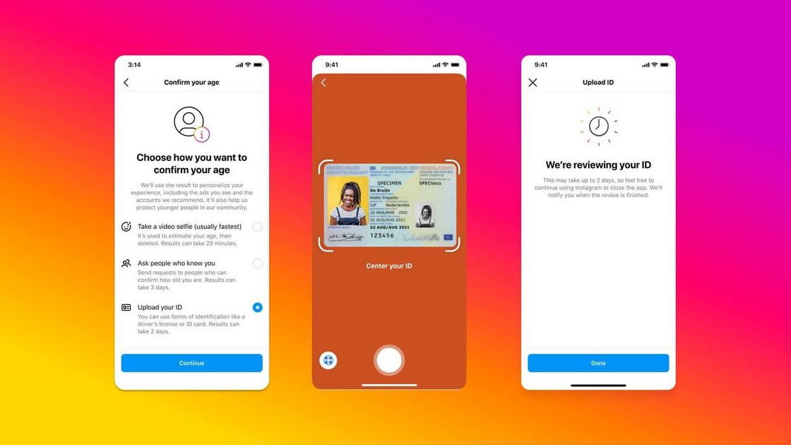 Instagram veut vérifier l’âge de ses utilisateurs à l’aide d’un selfie