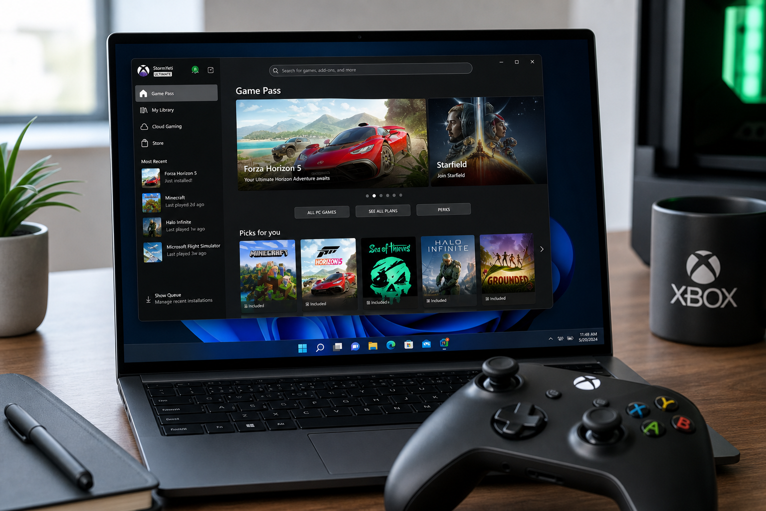 Le Mode Xbox arrive enfin sur tous les PC Windows 11